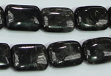 CLB310 15.5 inches 13*18mm rectangle black labradorite gemstone beads