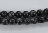 CLB351 15.5 inches 6mm round black labradorite beads wholesale