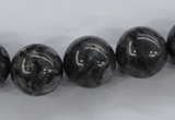 CLB356 15.5 inches 16mm round black labradorite beads wholesale