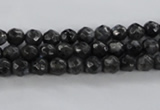 CLB360 15.5 inches 6mm faceted round black labradorite beads wholesale