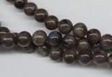 CLB431 15.5 inches 6mm round grey labradorite beads wholesale