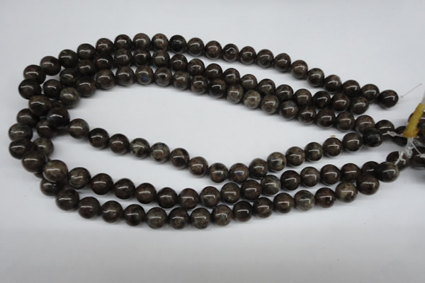 CLB433 15.5 inches 10mm round grey labradorite beads wholesale