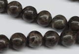 CLB434 15.5 inches 12mm round grey labradorite beads wholesale