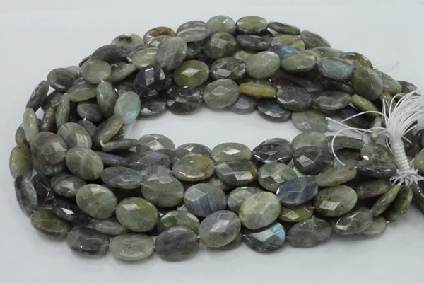 CLB44 15.5 inches 15*20mm faceted oval labradorite gemstone beads