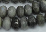 CLB60 15.5 inches 12*18mm faceted rondelle labradorite beads