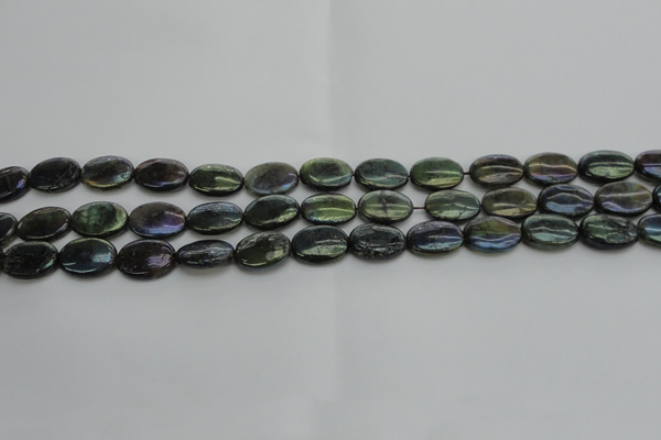 CLB648 15.5 inches 10*14mm oval AB-color labradorite beads