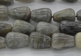 CLB719 15.5 inches 8*12mm teardrop labradorite gemstone beads