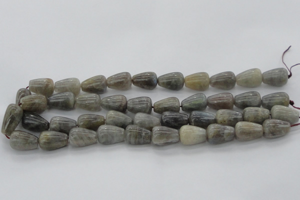 CLB719 15.5 inches 8*12mm teardrop labradorite gemstone beads