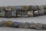 CLB752 15.5 inches 7*9mm faceted trapezoid labradorite gemstone beads