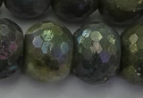 CLB764 15.5 inches 15*20mm faceted rondelle AB-color labradorite beads