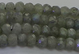 CLB771 15.5 inches 2.5*4mm faceted rondelle labradorite beads