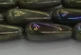 CLB781 15.5 inches 10*30mm teardrop AB-color labradorite beads