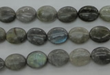 CLB80 15.5 inches 8*10mm oval labradorite beads wholesale