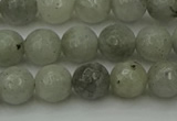 CLB862 15.5 inches 8mm faceted round AB grade labradorite beads