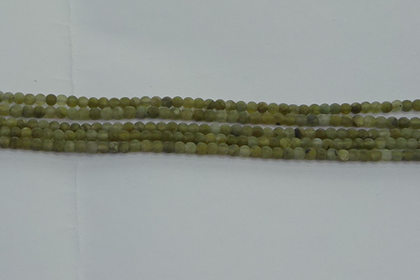 CLB870 15.5 inches 3mm round matte labradorite gemstone beads