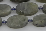 CLB977 15.5 inches 12*20mm oval labradorite gemstone beads