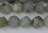 CLB995 15.5 inches 12mm faceted nuggets labradorite gemstone beads