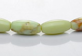 CLE05 16 inch 6*12mm lemon turquoise rice stone beads Wholesale