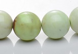 CLE21 16 inch round lemon turquoise 14mm gemstone bead Wholesale