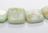 CLE25 square lemon turquoise 15*15mm gemstone beads Wholesale