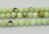 CLE31 15.5 inches 6mm round lemon turquoise beads wholesale