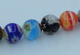 CLG501 16 inches 8mm round lampwork glass beads wholesale