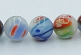 CLG510 16 inches 12mm round lampwork glass beads wholesale