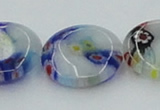 CLG518 16 inches 16mm flat round lampwork glass beads wholesale