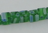 CLG561 16 inches 6*6mm cube lampwork glass beads wholesale