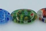 CLG590 16 inches 13*18mm oval lampwork glass beads wholesale