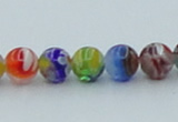 CLG600 16 inches 6mm round lampwork glass beads wholesale