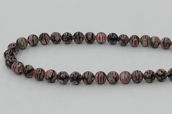 CLG604 16 inches 10mm round lampwork glass beads wholesale