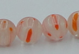 CLG607 16 inches 12mm round lampwork glass beads wholesale