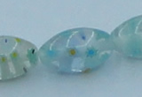 CLG615 3PCS 16 inches 10*16mm rice lampwork glass beads wholesale