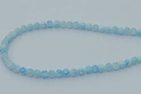 CLG629 10PCS 16 inches 6mm round lampwork glass beads wholesale