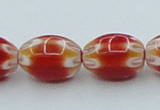 CLG633 5PCS 16 inches 10*14mm oval lampwork glass beads wholesale