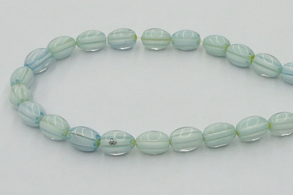 CLG637 5PCS 16 inches 10*14mm oval lampwork glass beads wholesale