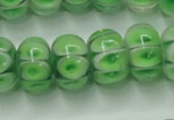 CLG774 14 inches 8*12mm rondelle lampwork glass beads wholesale