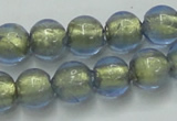 CLG831 15.5 inches 8mm round lampwork glass beads wholesale