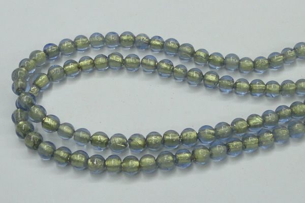 CLG831 15.5 inches 8mm round lampwork glass beads wholesale