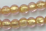 CLG834 15.5 inches 8mm round lampwork glass beads wholesale