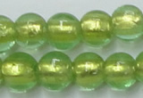 CLG837 15.5 inches 8mm round lampwork glass beads wholesale