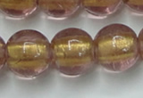 CLG841 15.5 inches 12mm round lampwork glass beads wholesale