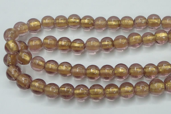 CLG841 15.5 inches 12mm round lampwork glass beads wholesale