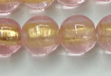 CLG845 15.5 inches 14mm round lampwork glass beads wholesale