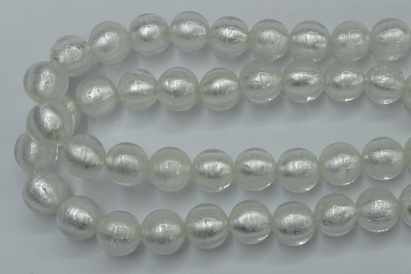 CLG848 15.5 inches 18mm round lampwork glass beads wholesale