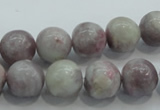 CLI54 15.5 inches 12mm round natural lilac jasper beads wholesale