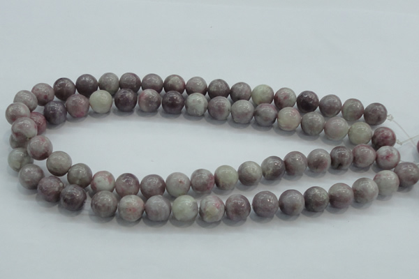 CLI54 15.5 inches 12mm round natural lilac jasper beads wholesale