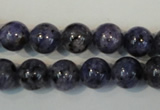 CLJ233 15.5 inches 10mm round dyed sesame jasper beads wholesale