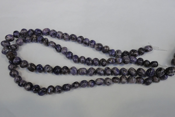 CLJ241 15.5 inches 10mm nuggets dyed sesame jasper beads wholesale